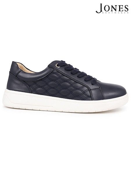 Jones Bootmaker Allana Leather Lace-Up Trainers (AD5608) | ₪397