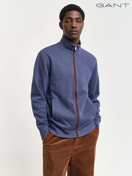 GANT Sacker Rib Full Zip 100% Cotton Cardigan (AD5776) | € 115