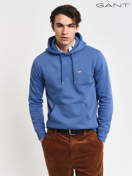 Темно-синий - GANT Regular-Fit Shield худі (AD5811) | 5 948 грн