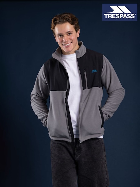 Trespass Grey Falkenham Male AT1 Fleece (AD5967) | €44