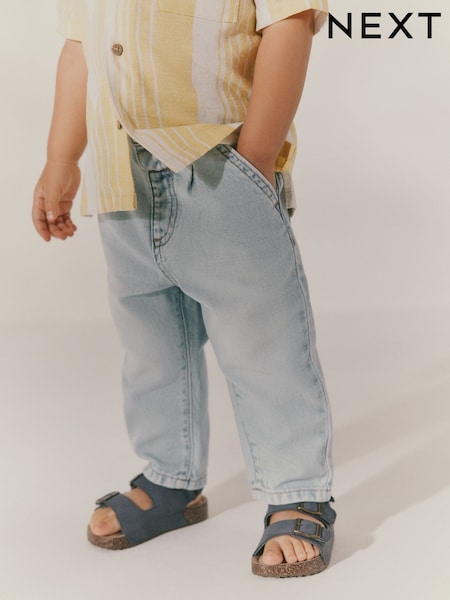 ג'ינס מולבן - 100% Cotton Pleat Front Jeans (3mths-7yrs) (AD5972) | ‏55‏₪ - ‏63‏ ₪
