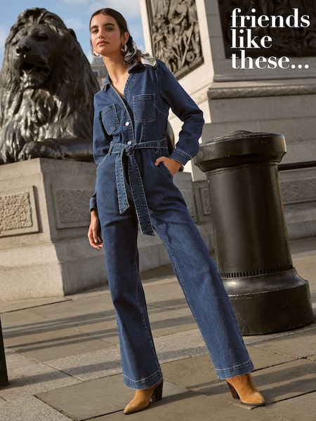 Friends Like These Button Through Jumpsuit (AD5994) | 96 €