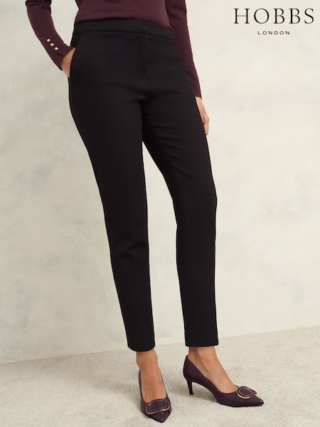 Hobbs Black Petite Mia Trousers (AD6312) | €126