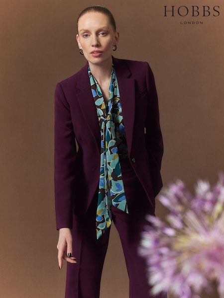 Hobbs Purple Sami Jacket (AD6323) | €228