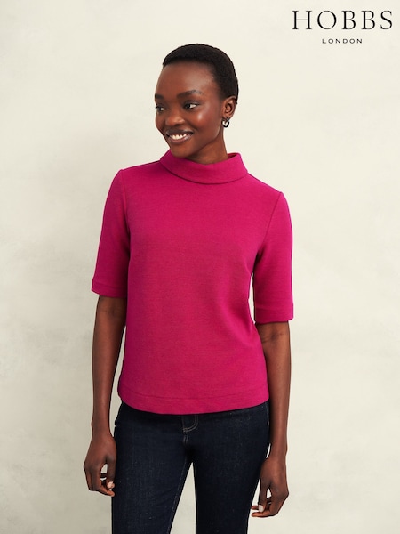Hobbs Pink Tali Top (AD6324) | AED344