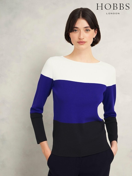 Hobbs Blue Alice Jumper (AD6334) | €101