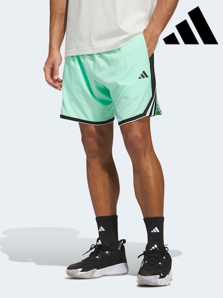 Green - Regular Adidas Crazy Lite Shorts