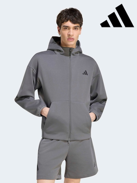 Серый - Regular Adidas Z.n.e. Full Zip Track Top