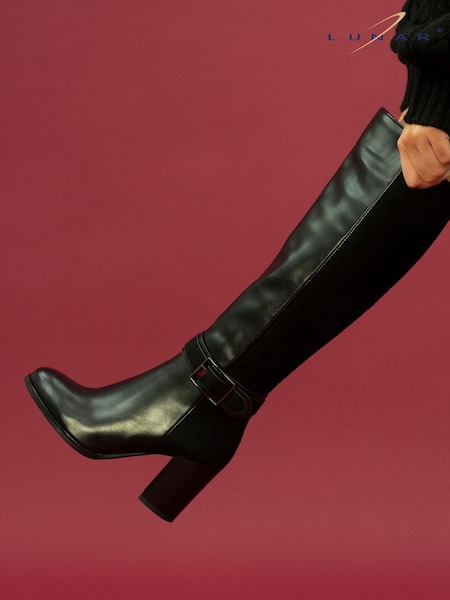 Lunar Harris Black Long Boots (AD7130) | €53