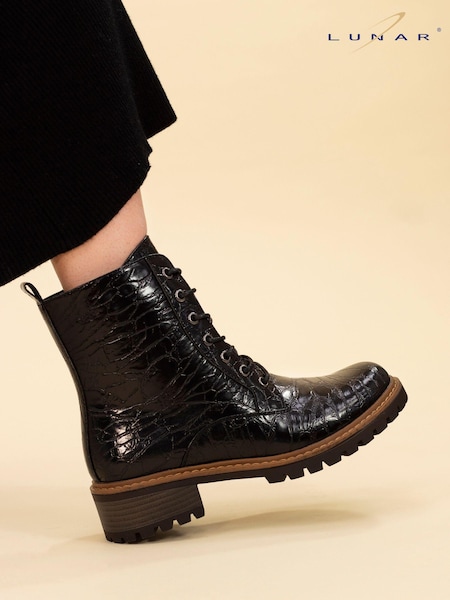 Negru - Lunar Adelpha Boots (AD7143) | 312 LEI