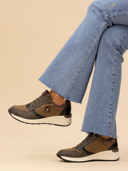 Vihreä - Lunar Hazel Wedge Trainers (AD7152) | €63
