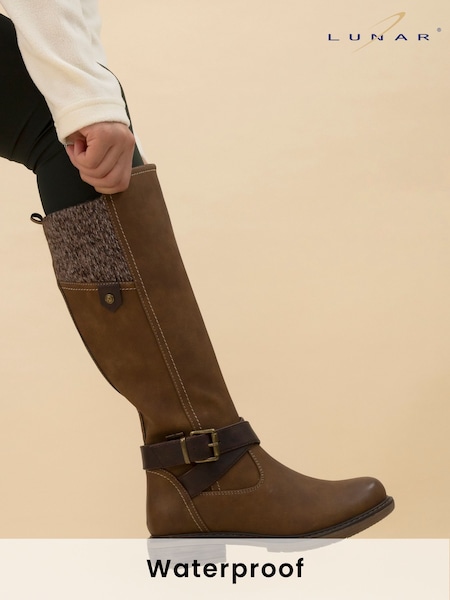Lunar Vanna Waterproof Long Boots (AD7258) | AED218