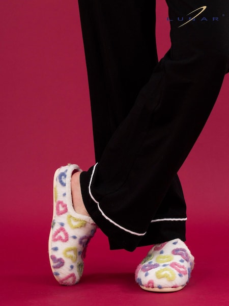 Alb - Papuci Lunar Valentine Mule (AD7263) | 223 LEI