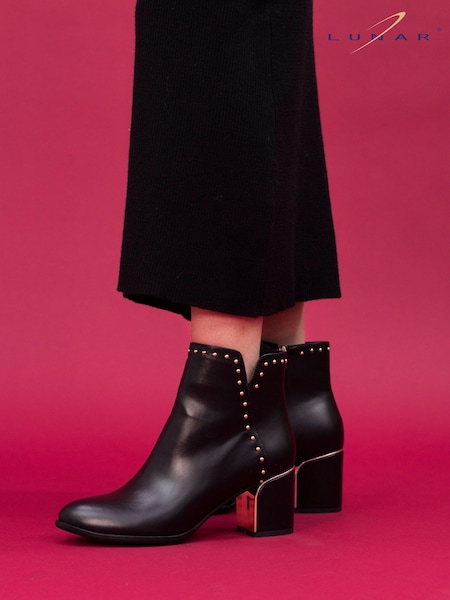 Lunar Tatum Black Ankle Boots (AD7288) | 338 LEI