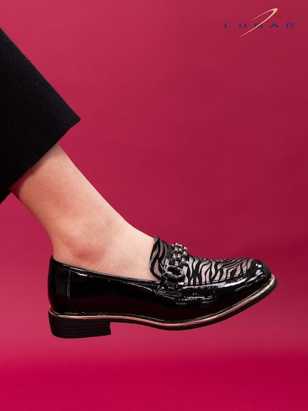 Lunar Wade Gold Animal Print Shoes (AD7289) | AED102
