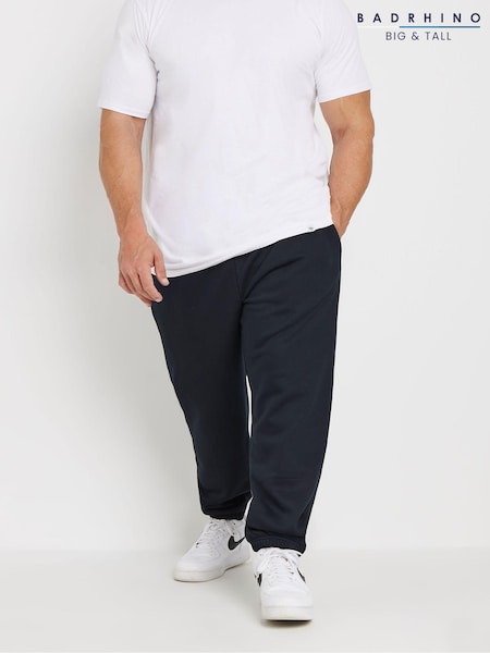 Sininen - Badrhino Big & Tall Premium Joggers (AD7386) | €52