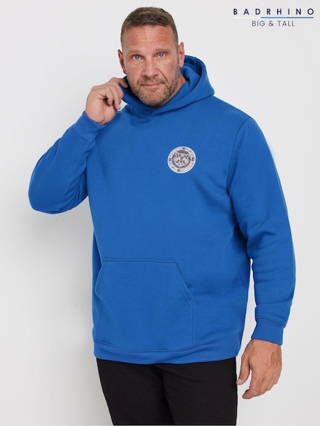 BadRhino Big & Tall Blue Badge Hoodie (AD7389) | 178 QAR