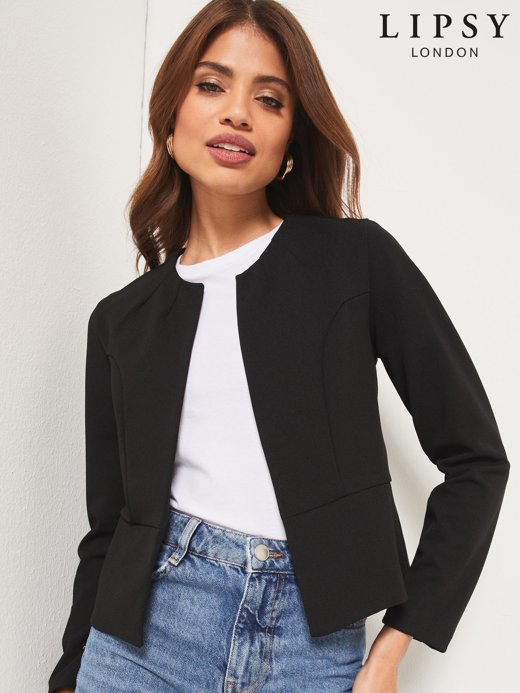 Women's Black Blazers | Black Longline Blazers | Next