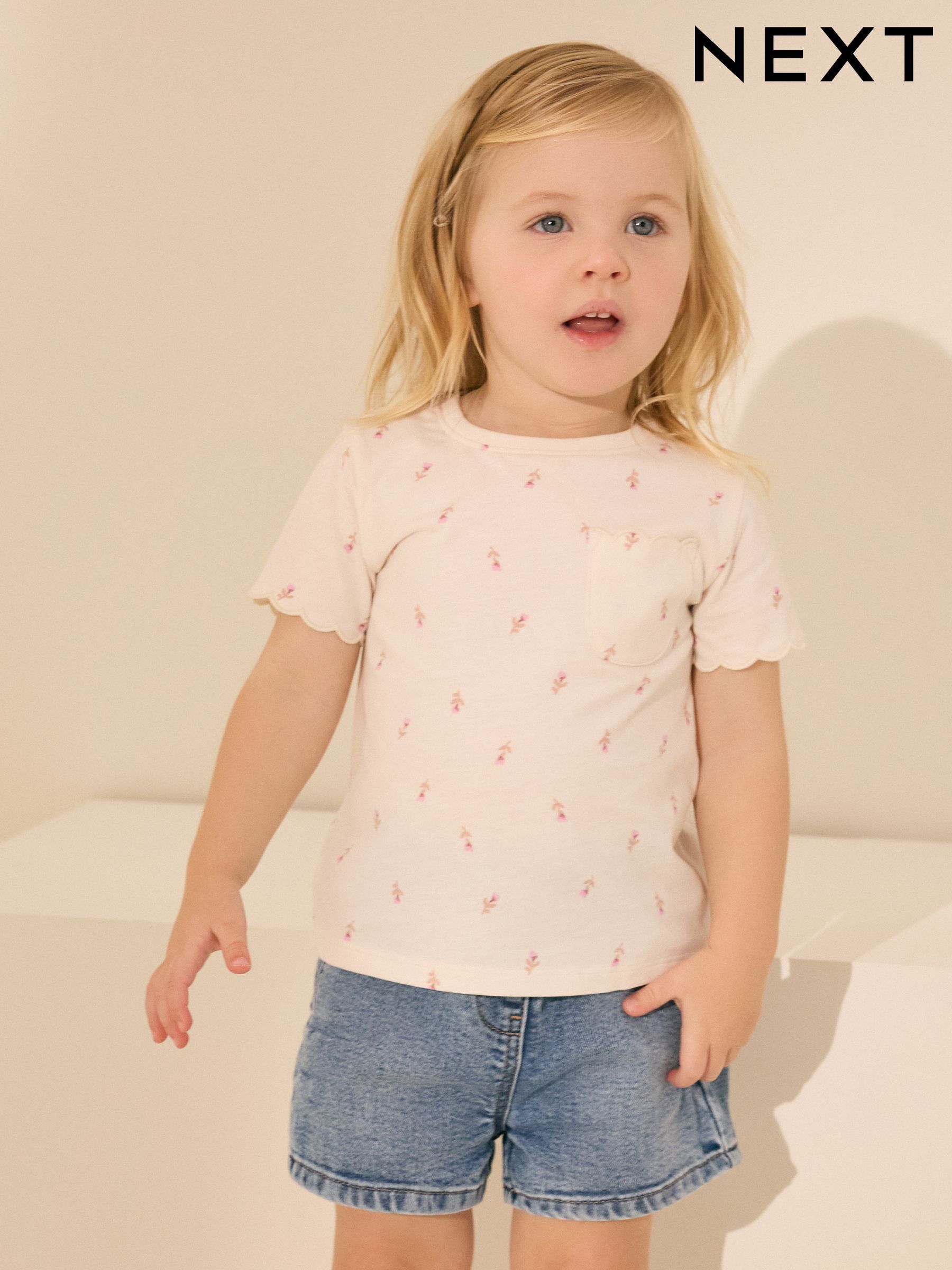 Buy Girls' T Shirts Embroidery Online | Next USA
