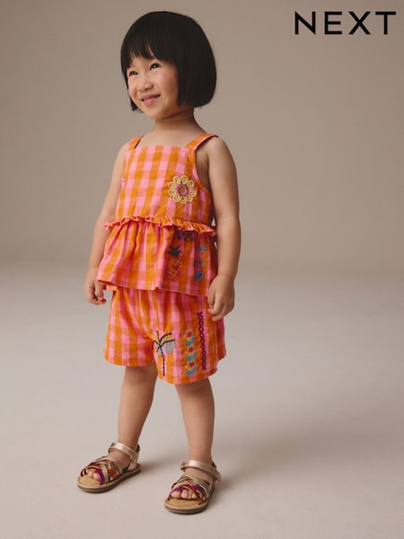 Multi 100% Cotton Top and Shorts Set (3mths-7yrs) (AD8249) | €28 - €33