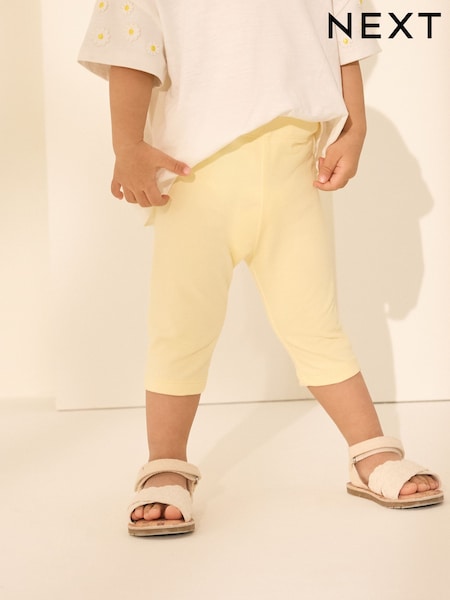 Yellow Cropped Leggings (3mths-7yrs) (AD8338) | €4 - €6