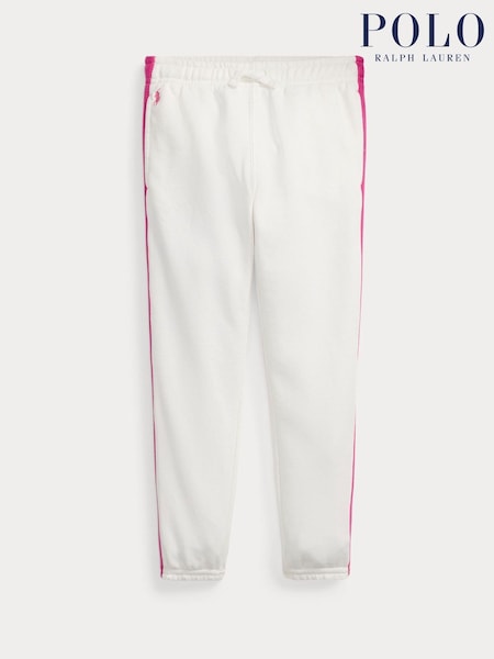 Polo Ralph Lauren Girls Striped French Terry Jogger Trousers (AD8357) | €105 - €118