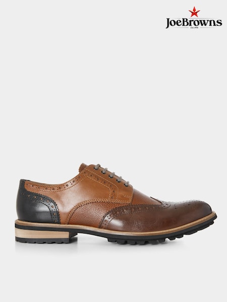 Joe Browns Mixed Pebble Leather Brogues (AD8381) | €106