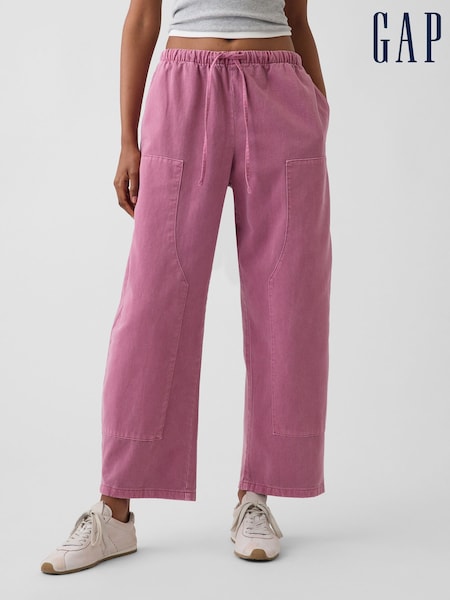 Rose - Gap Easy Double-knee Barrel Trousers