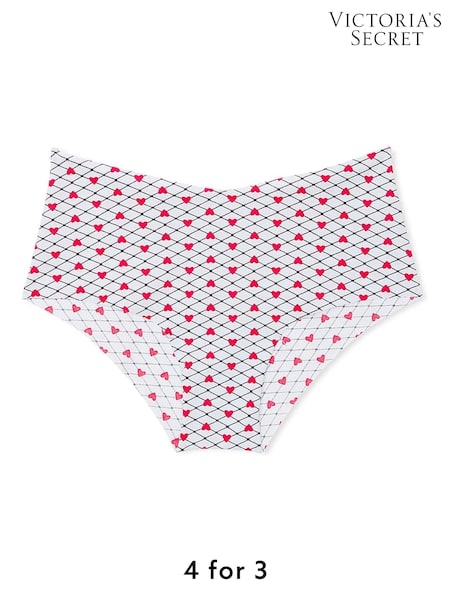 Victoria's Secret Light Blue Fishnet Heart Cheeky Knickers (AD8633) | €10.50