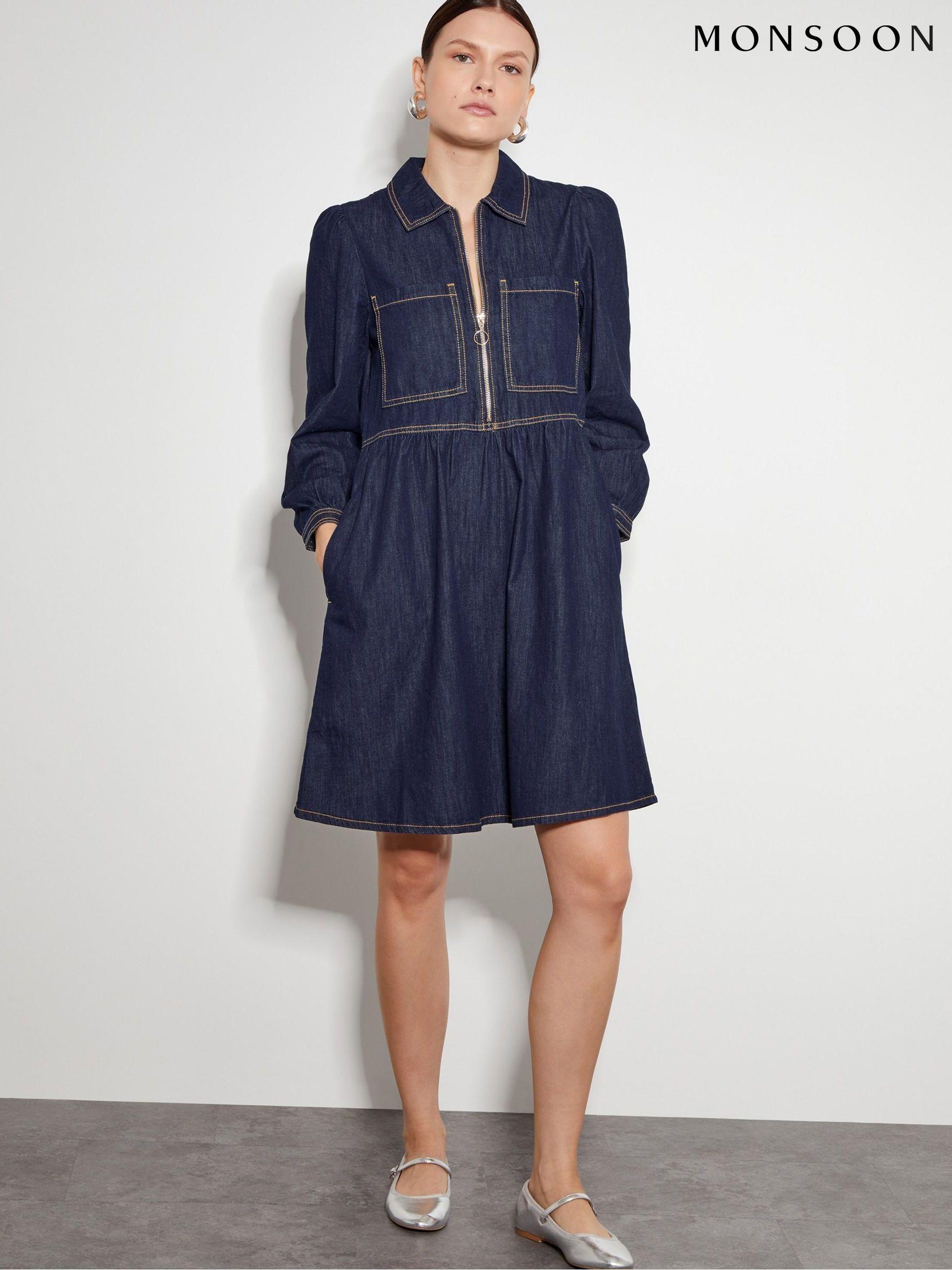 Next denim shirt dress discount