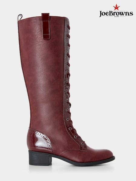 Joe Browns Long Lace Up Riding Boots (AD9099) | 292 LEI