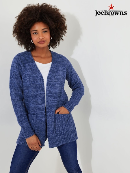 Joe Browns Marl Knit Patch Pocket Edge to Edge Cardigan (AD9151) | € 47
