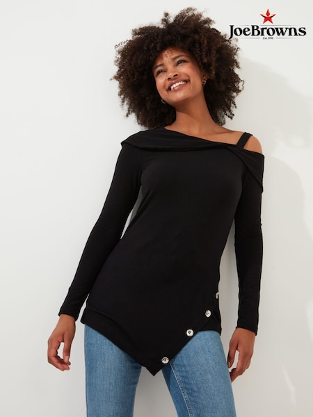 Joe Browns Off The Shoulder Asymmetric Long Line Top (AD9158) | 57 €