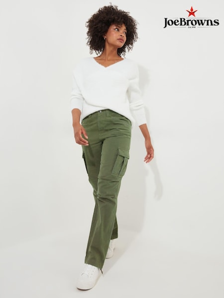Joe Browns Woven Multipocket 100% Cotton Cargo Trousers (AD9197) | 53 €