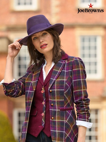Joe Browns Heritage Check Mix and Match Jacket (AD9229) | 521 LEI