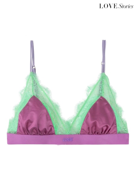 Love Stories Love Lace Satin Bralette (AD9302) | ‏392‏₪