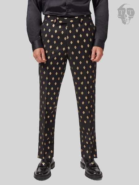 Twisted Tailor Puccini Slim Fit Trousers (AD9476) | 288 LEI