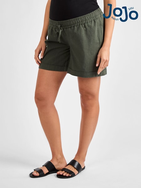 JoJo Maman Bébé Maternity Linen Blend Shorts (AD9940) | 57 €