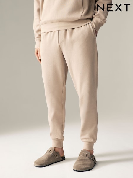 Stone Neutral Supersoft Rib Joggers (AE0266) | €16