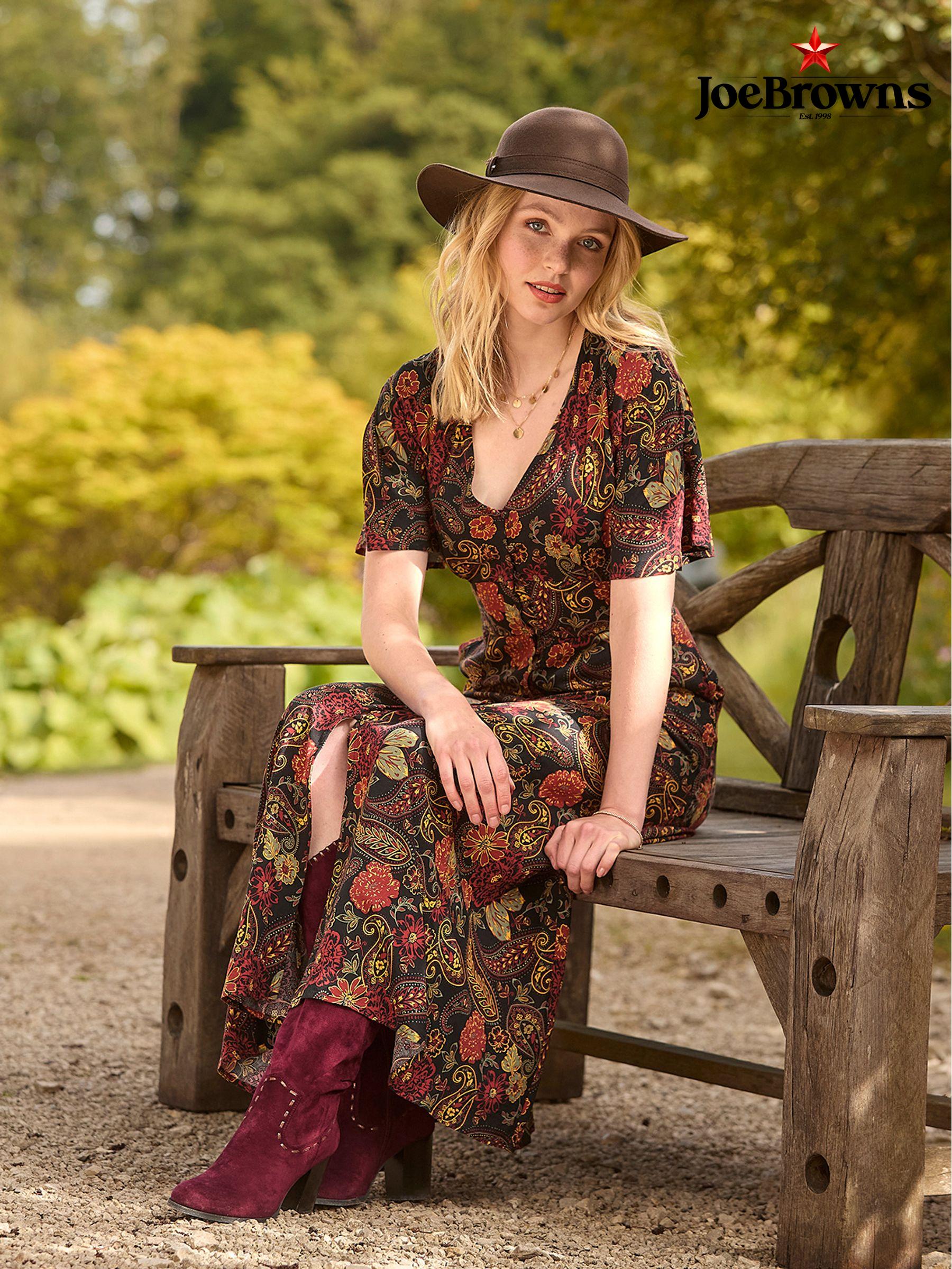 Women s Petite Brown Maxi V Neck Dresses Next Luxembourg