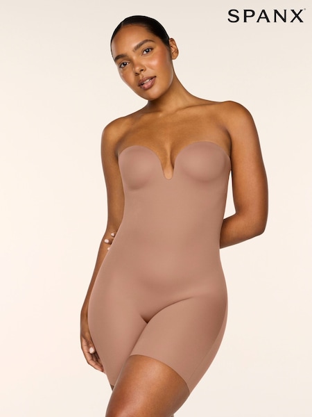 Dabisks tonis - Spanx Spanxshape™ Suit Your Fancy Strapless Mid-thigh Bodysuit