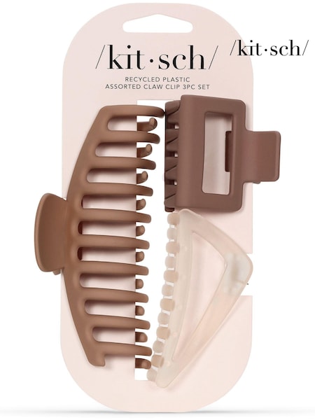 Kitsch Assorted Claw Clips 3pc Set (AE2796) | €14