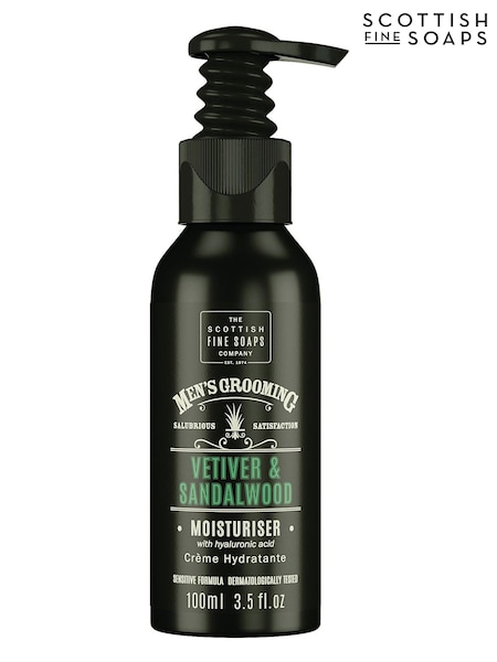 Scottish Fine Soaps Vetiver and Sandalwood Moisturiser 100ml (AE3411) | €16