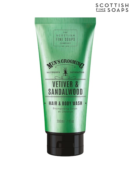 Scottish Fine Soaps Vetiver And Sandalwood Hair and Body Wash (AE3434) | €16
