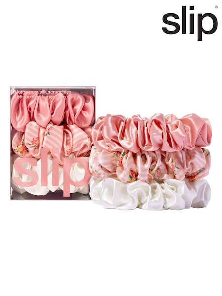 Slip Large 100% Pure Silk Scrunchies (AE3560) | €61