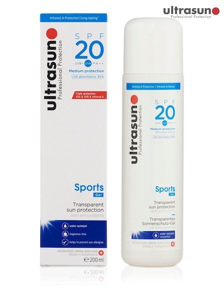 Ultrasun SPF 20 Sports Sun Gel 200ml (AE3927) | €37