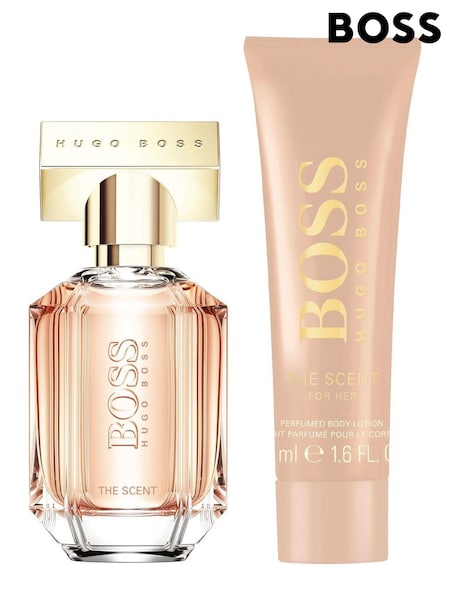 BOSS The Scent For Her Eau de Parfum 30ml & Body Lotion 50ml Gift Set (Worth £70) (AE3934) | €84