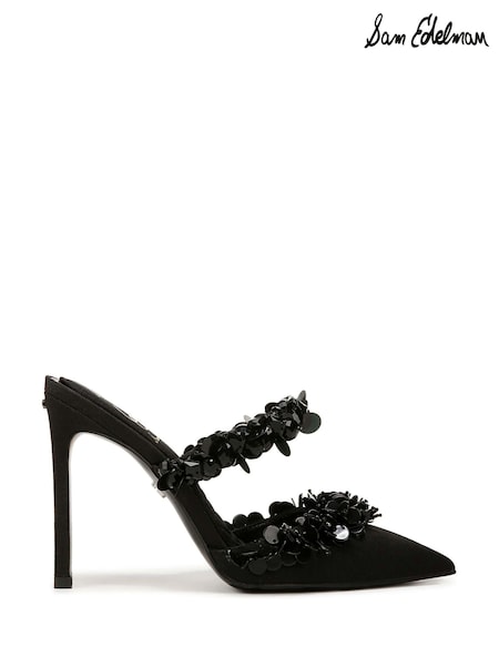 Sam Edelman Athena Pointed Toe Heeled Mules (AE4010) | $111