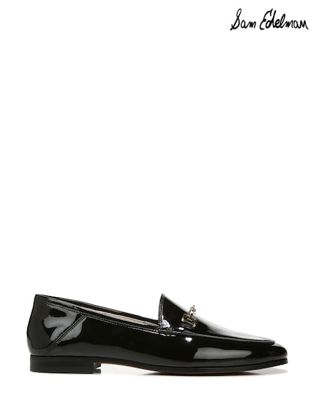 أسود لامع - Sam Edelman Loraine Leather Bit Loafers (AE4012) | ‏932 د.إ.‏