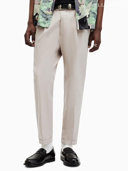 AllSaints Cream Tallis Trousers (AE4197) | R$ 1,375